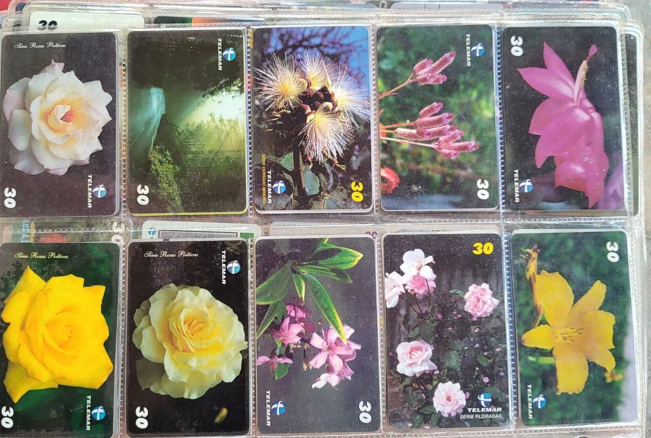 Coleção de cartões telefônicos  - Foto 2