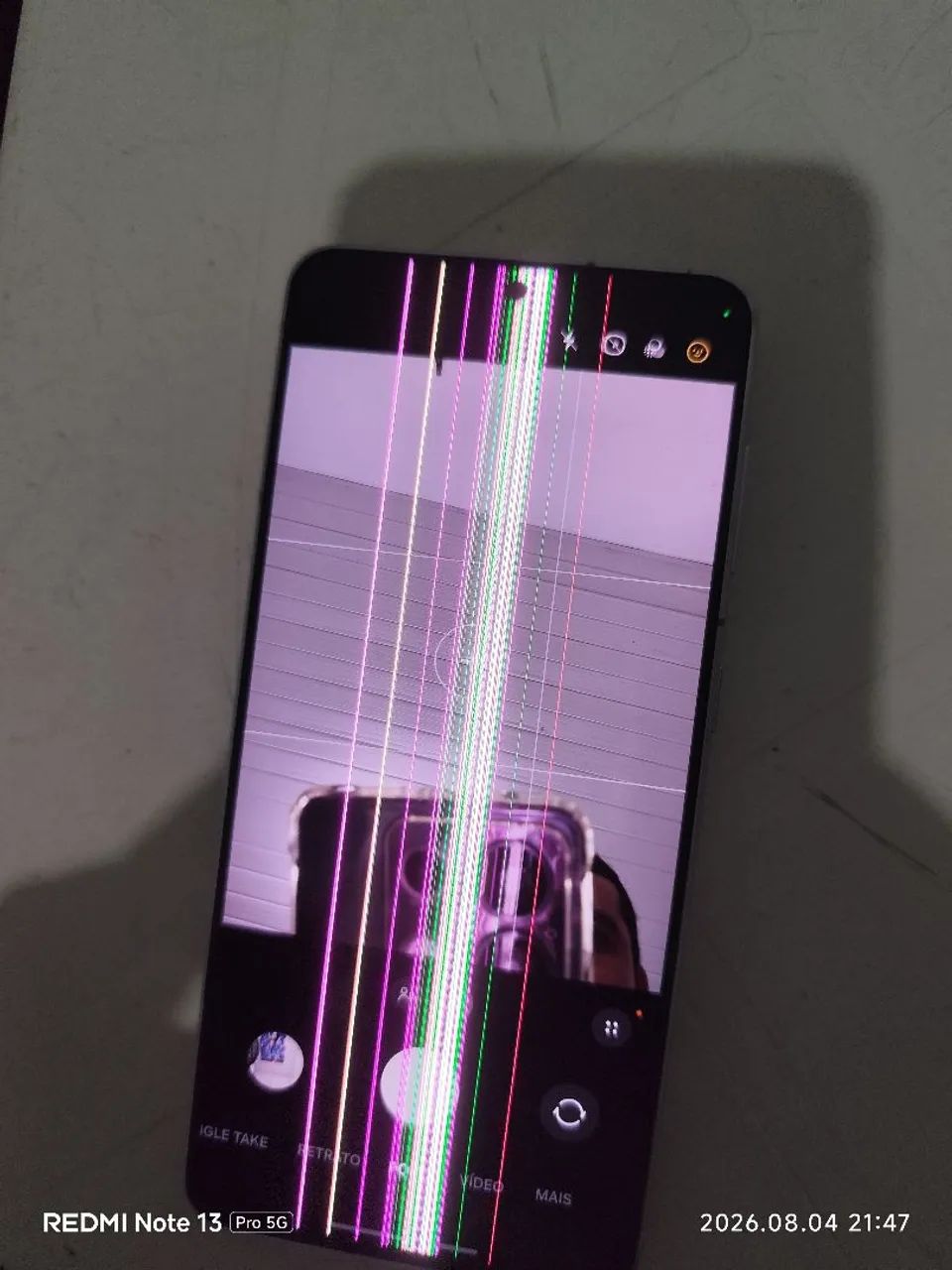 Celular S21 com listra na tela - Foto 5