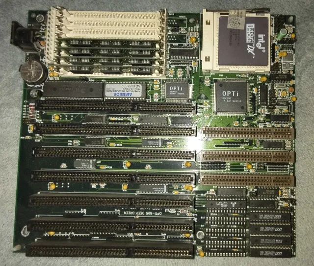 Placa Mãe intel 486 DX