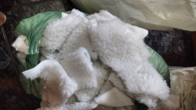 Tecido de pelucinhas cortes pequenos - Foto 2