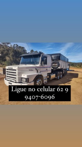 SCANIA 113 NA CAÇAMBA