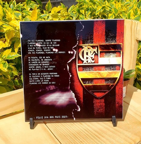 Cerâmica Personalizada 20x20 com suporte. - Foto 2