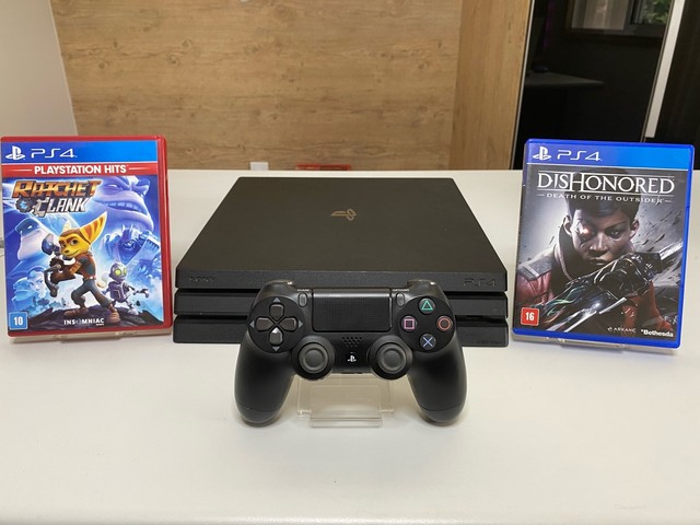 PS4 PRO 1TB USADO + 3 JOGOS - Get Game