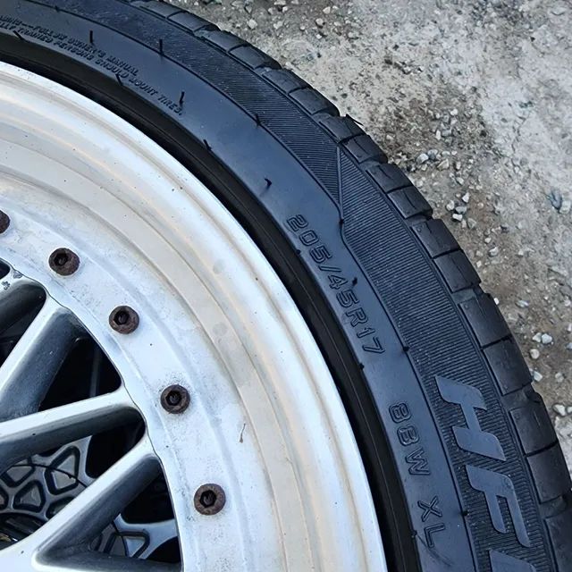 Rodas bbs 17x7,5 4x100  - Foto 4
