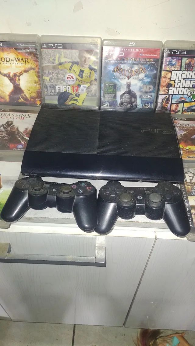 Playstation 3 usado console, extra