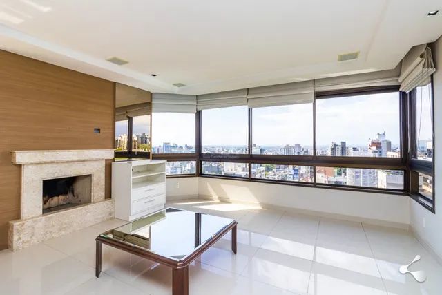 Espetacular apartamento de alto padrão, semi mobiliado, décimo segundo andar, vista de cin - Foto 5
