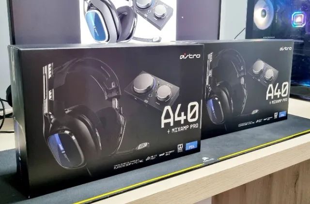 Fone Gamer Astro A40 + Mixamp Pro Pc/ps4/ps5 Dolby Digital