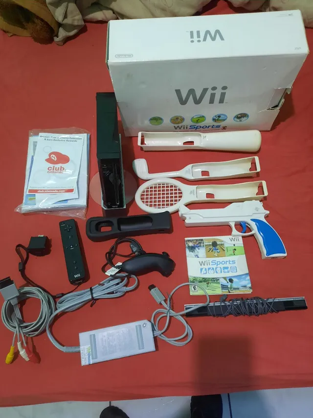 Nintendo Wii vermelho usado - Videogames - Centro, Juiz de Fora