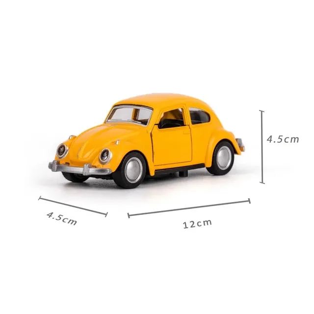 Fusca Retro Miniatura - 1:36 Coleção  - Foto 2