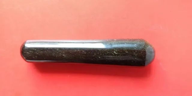 Pedra De Obsidiana Verde Musgo 200 Gr - Foto 3