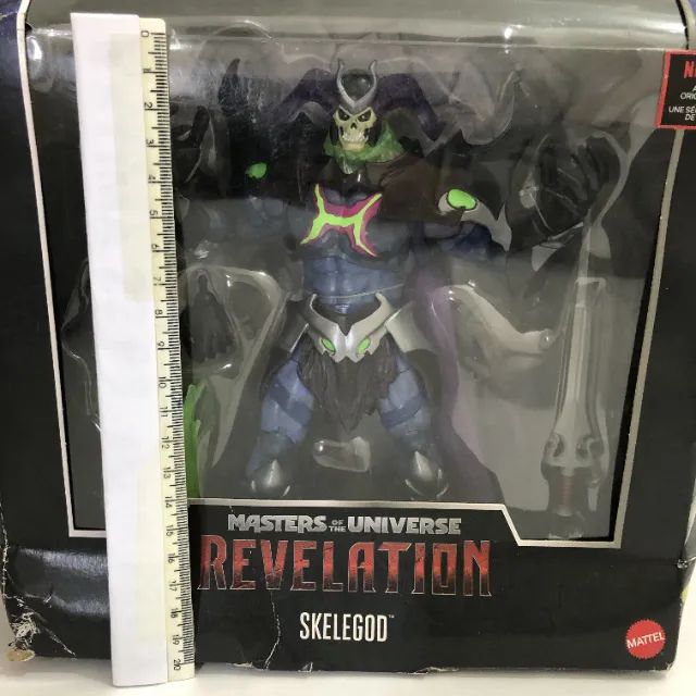 Action Figure Unissex Mattel Motu Masterverse Revelação Skelegod - Mattel  - Foto 6