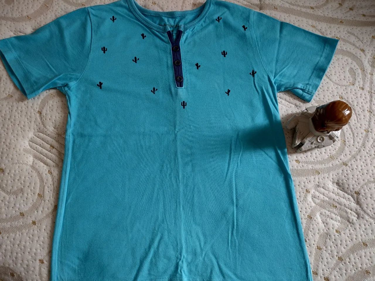 Lote Camisas Alphabeto 8-10 anos - Foto 4
