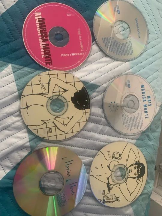 CDs Marisa Monte para colecionadores 