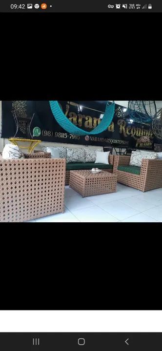Conjunto de fibra de varanda  - Foto 3