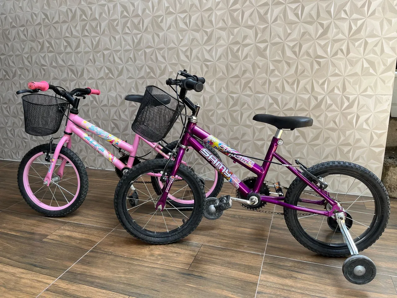 Bicicleta Infantil - Aro 16 (ROXA)