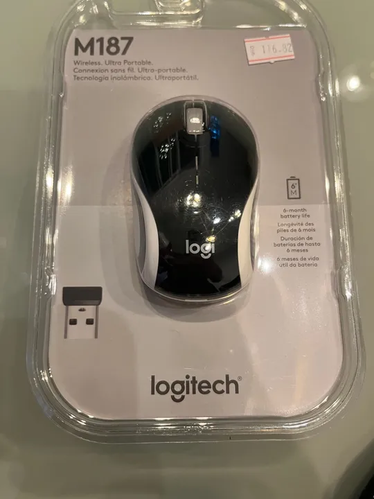 Mouse sem fio novo