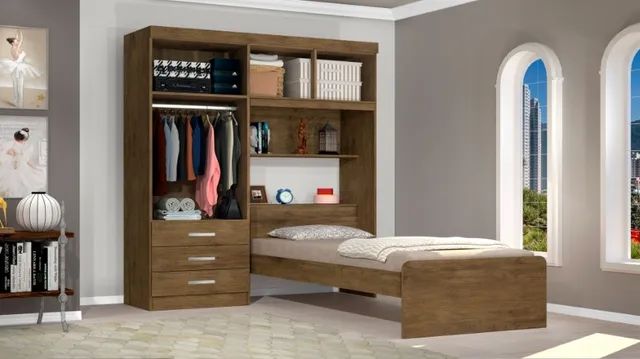 Guarda-Roupa/Cama @Cuba@ - Foto 2