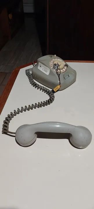Antigo telefone de discar Siemens - Foto 6