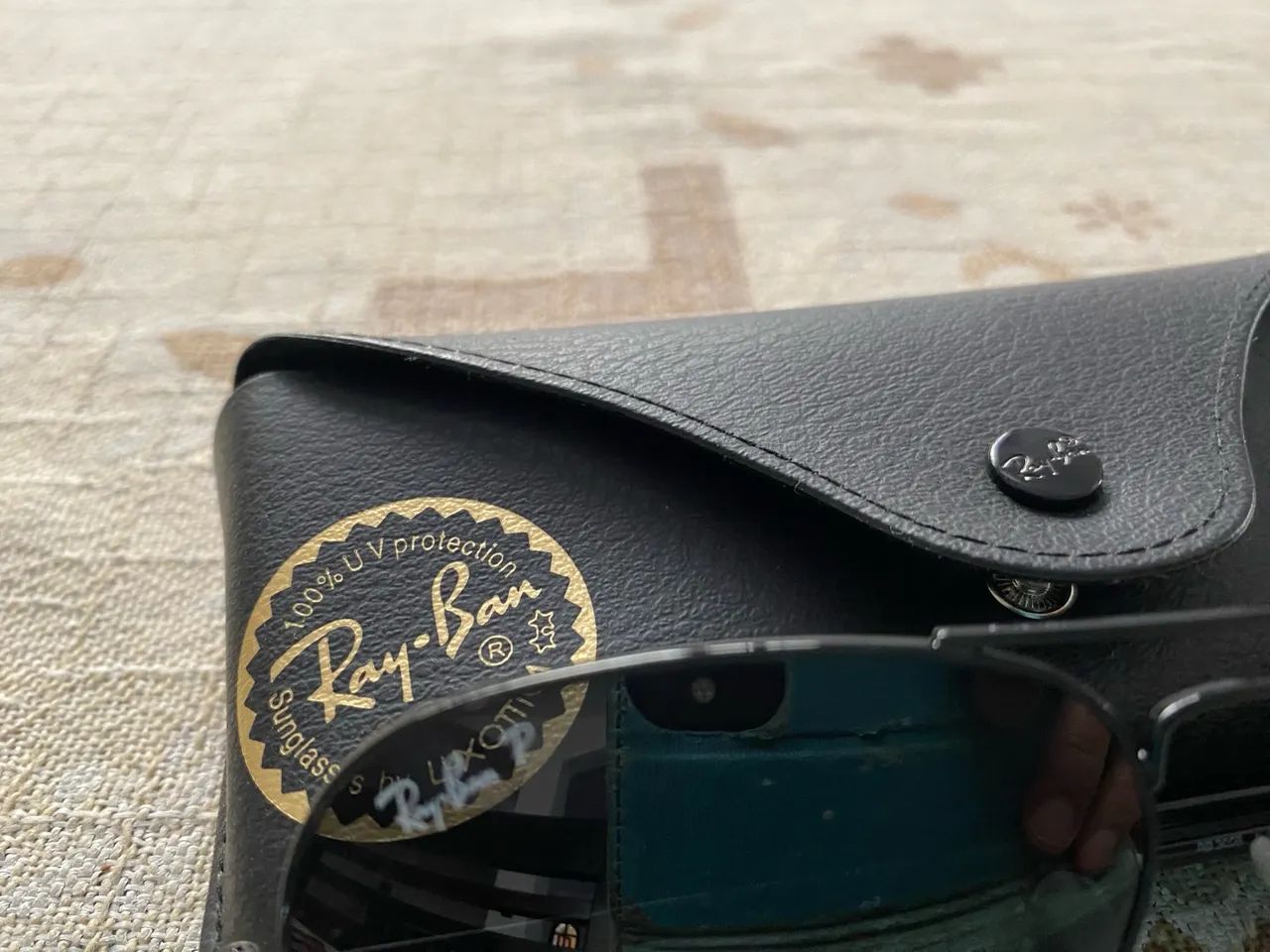 Óculos Ray-Ban - Aviator Preto - Novo - Foto 3