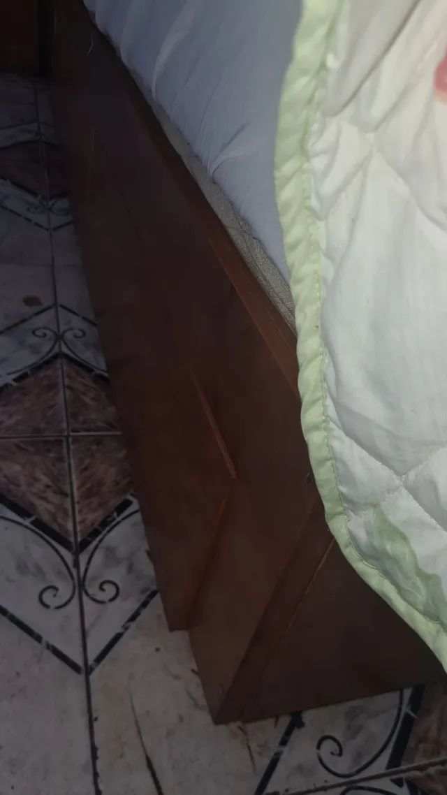 Cama super king madeira maciça  - Foto 4