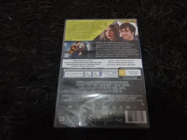Dvd Cidades de papel/A culpa é das estrelas Novo Lacrado - Foto 2