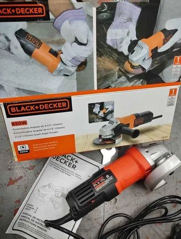 Esmerilhadeira  profissional  650 Black Decker  - Foto 2