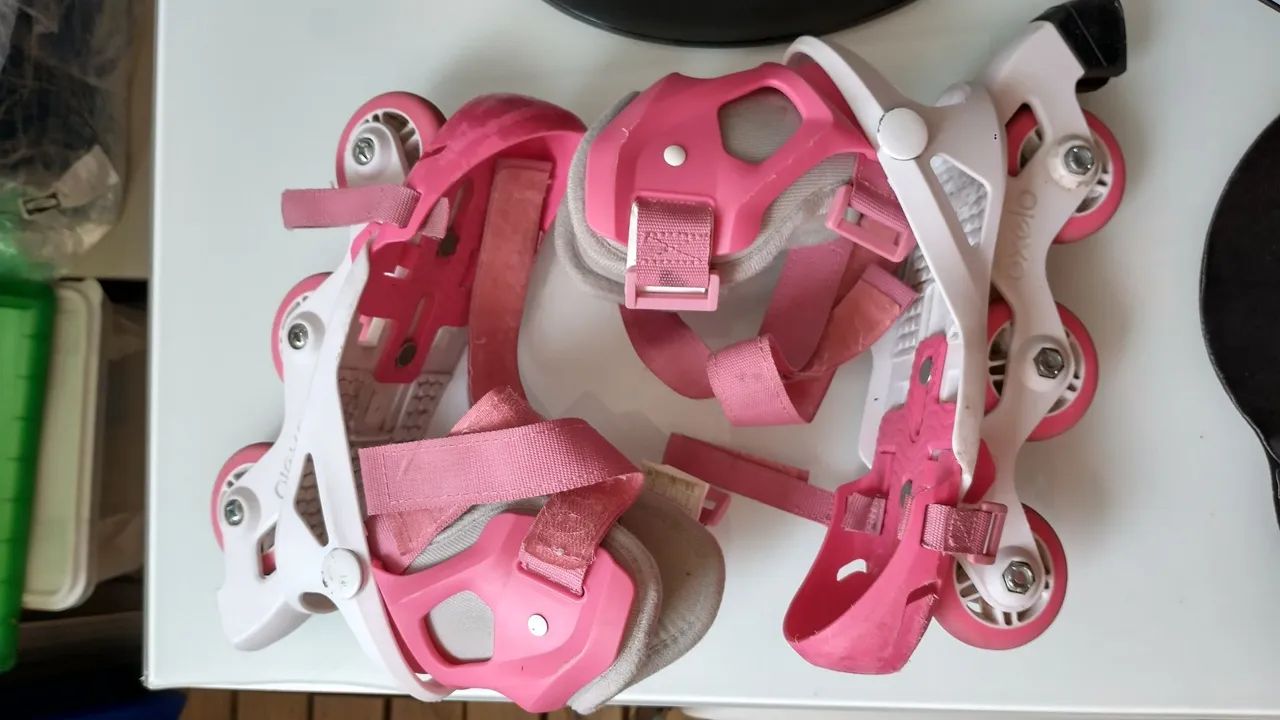 Patins Infantil Rosa 