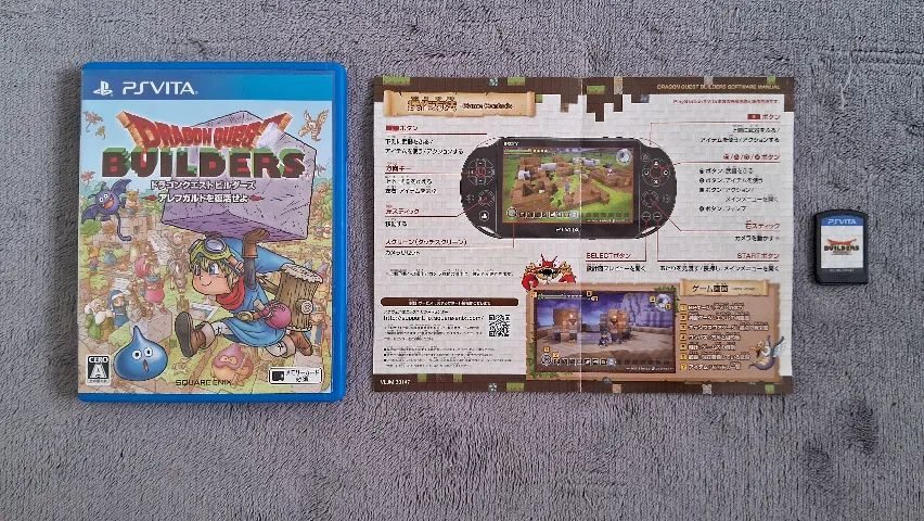 Dragon Quest Builders, original, japones, completo, Sony PS Vita