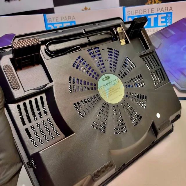 Suporte para notebook com cooler  - Foto 3