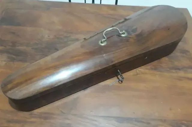 Case Caixão Antigo de Violino - Foto 5