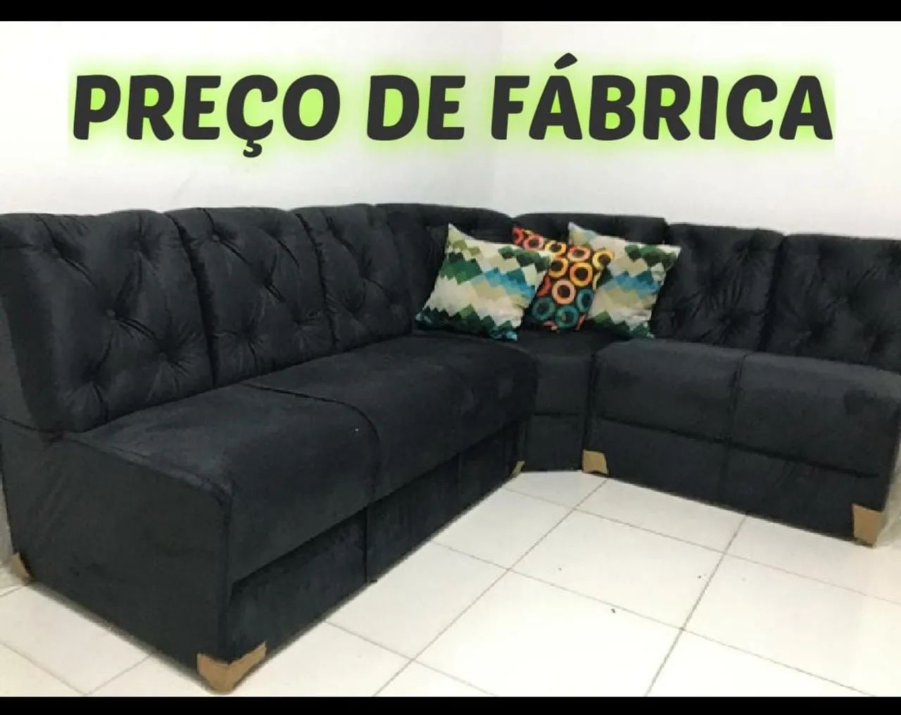 SOFA DE CANTO NOVO FRETE GRÁTIS 64861553077889121