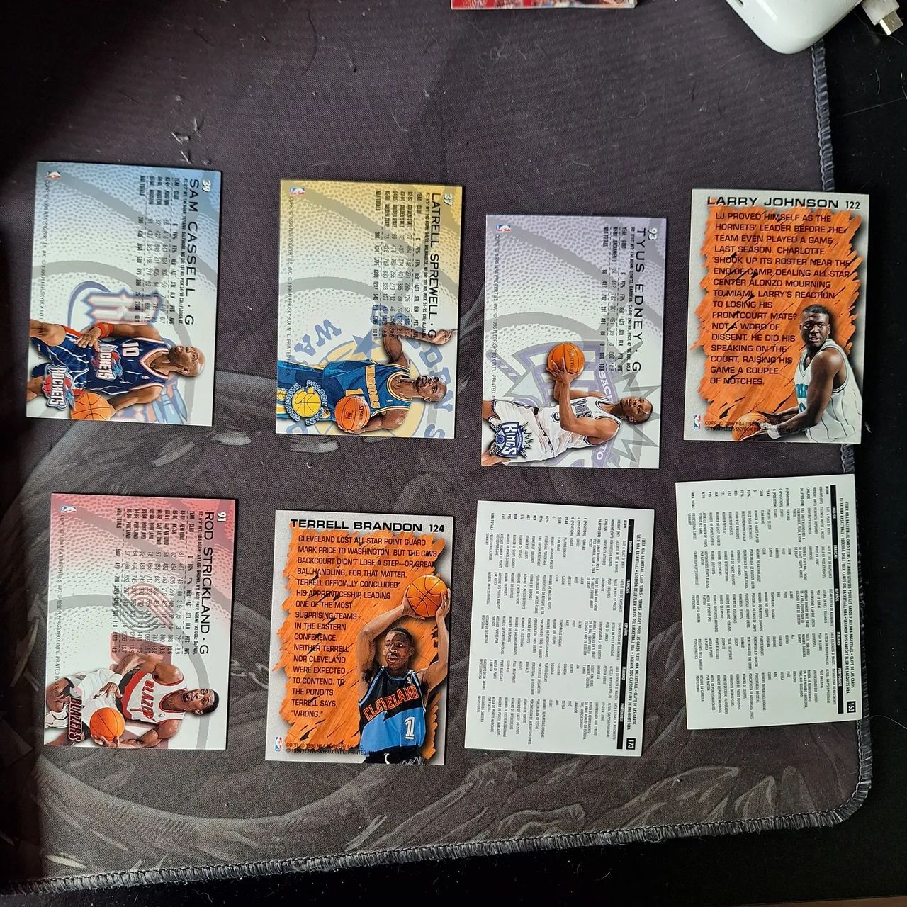 16 cards de Basquete coleção Fleer- temporada 96-97 - Foto 5
