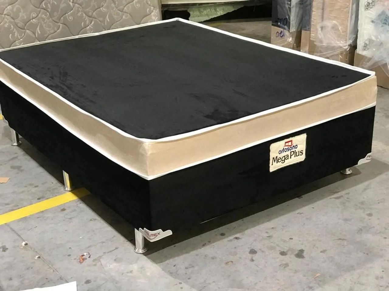 Cama box de casal nova entrega grátis 