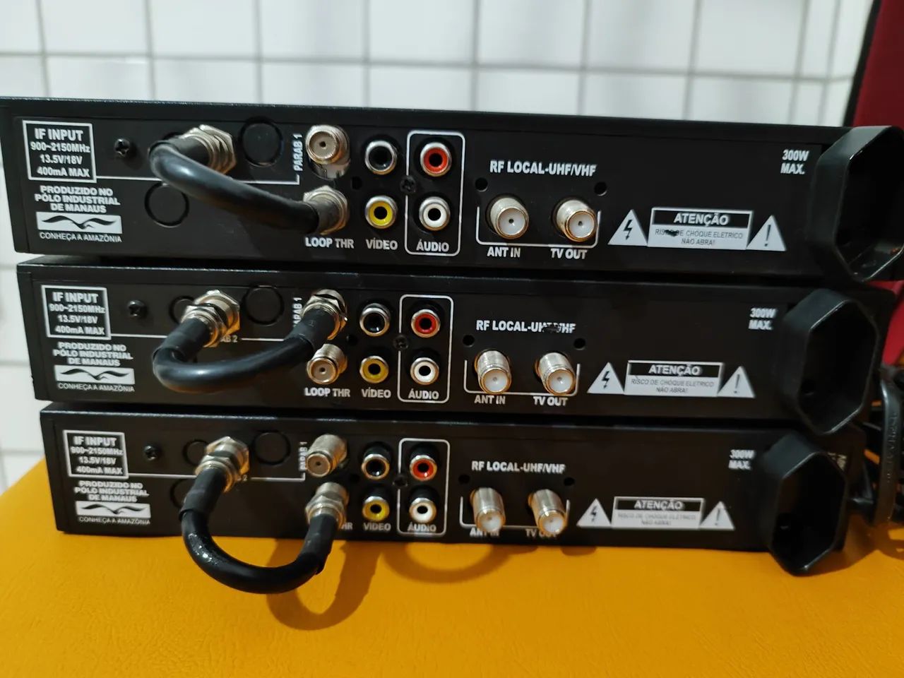 Kit 3 Receptor Digital Elsys + Controle Remoto - Foto 3