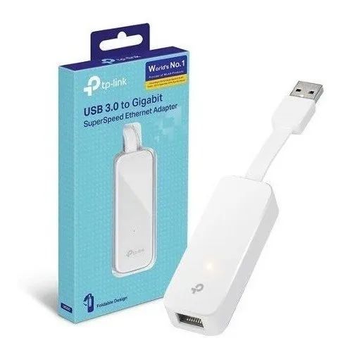 Adaptador Rede Tp Link Ue300 Ethernet Gigabit Usb 3.0 Lan - Loja Coimbra Computadores  - Foto 2