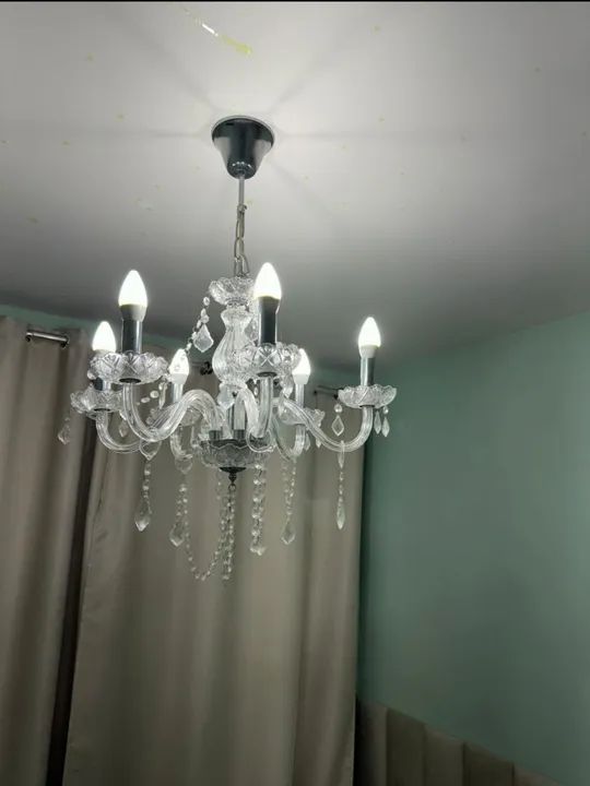Lustre de Cristal para Sala de Jantar