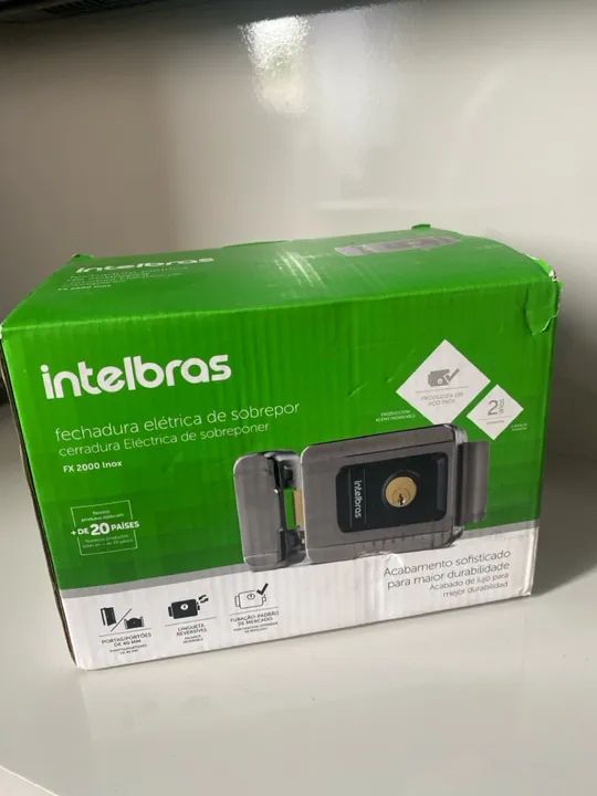 FECHADURA ELÉTRICA EM INOX