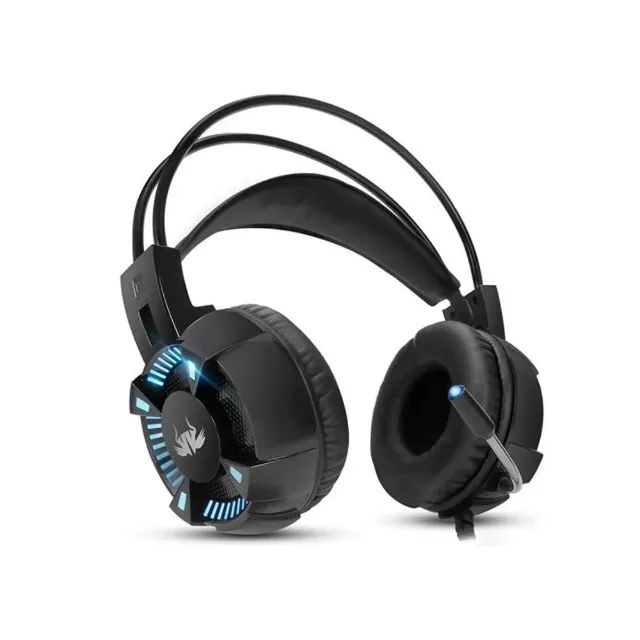 シニュ　comeback live main tws Headset Gamer Knup, Drivers 40mm, 7.1 Sorround, LED - KP-464