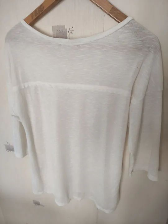 Blusa creme BELUGA  - Foto 3