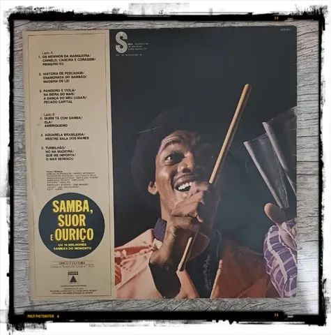  LP Vinil: Sambalivre - Samba, Suor E Ouriço - Foto 2
