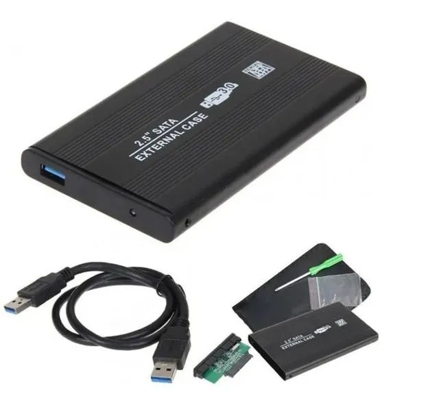 Case Para Hd Externo Sata 2.5 Usb 3.0 Alumínio - Foto 5