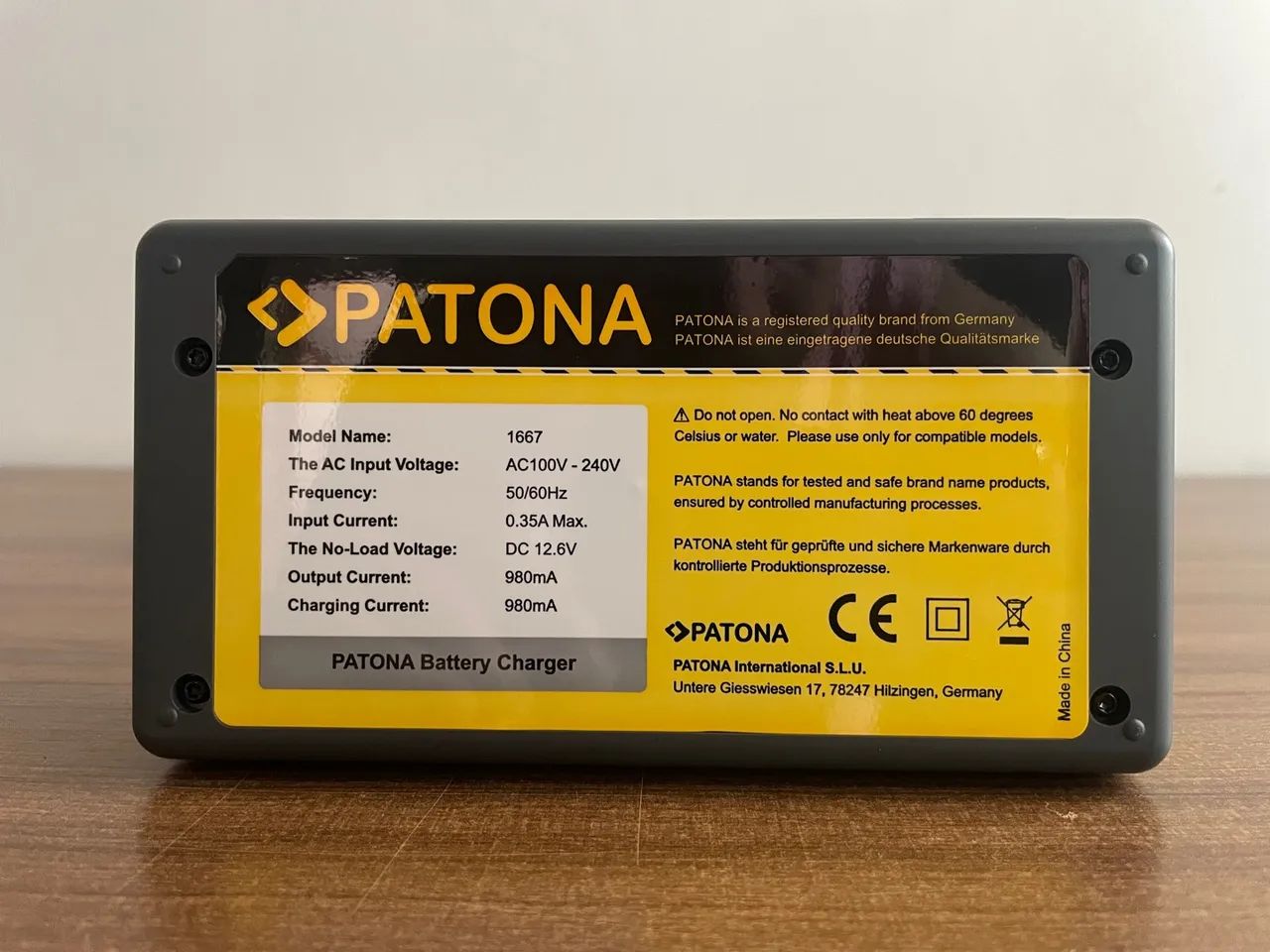 Carregador Patona Tipo Nikon Mh-26a Para En-el18 Baterias - Foto 2