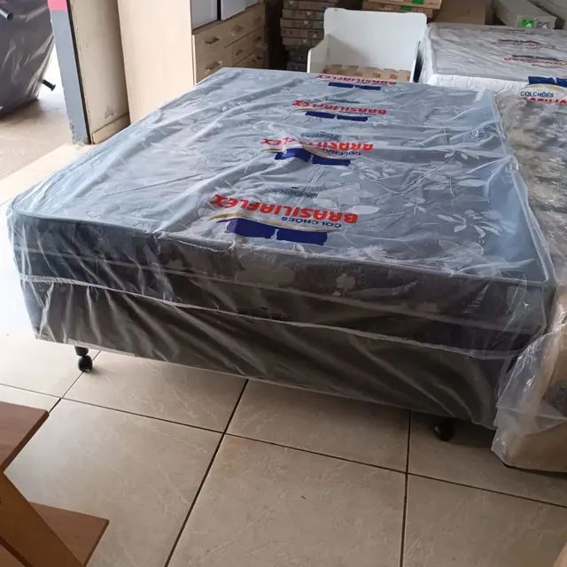 CAMA BOX ESPUMA SELADA NOVA CASAL 