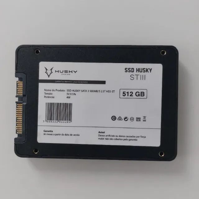 Chip com Defeito - SSD Husky Gaming 512GB Sata III - Foto 3