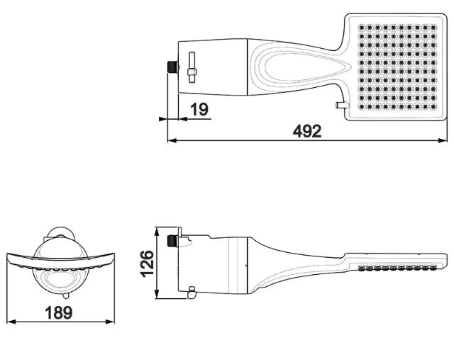 Chuveiro Loren Shower 6.800W Multitemperaturas 220V - (LORENZETTI - Ref. 373148 Rev.A) - Foto 5