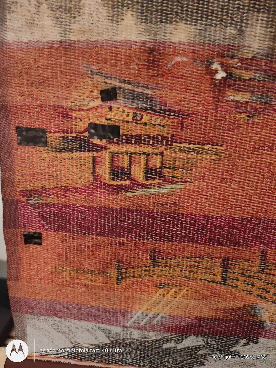 Linda Tapeçaria em fio de Seda Japonês - Cena Oriental com Monte Fuji ao fundo. 30x28cm - Foto 5