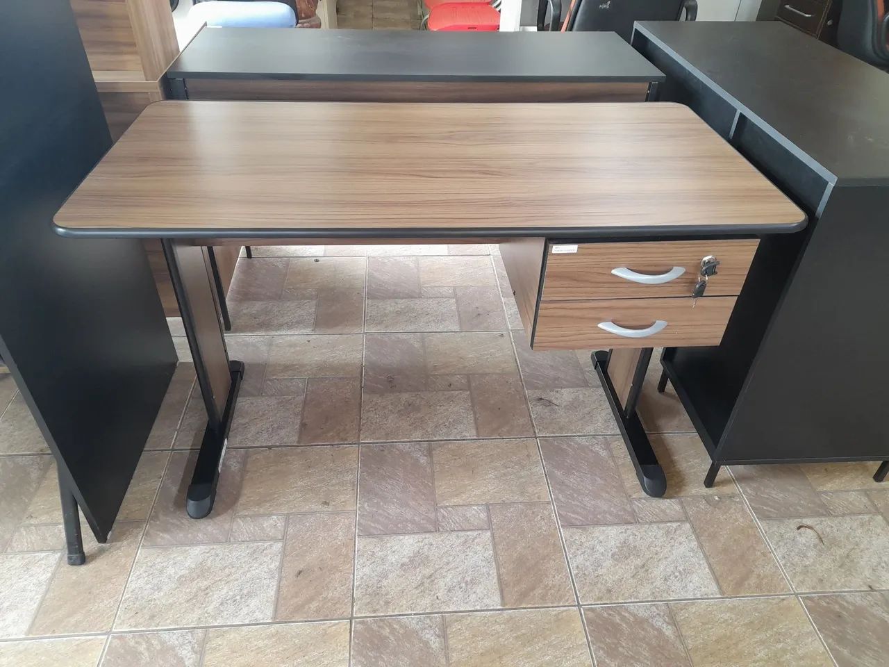 Mesa reta escrivaninha 1,20x60 - Nova 