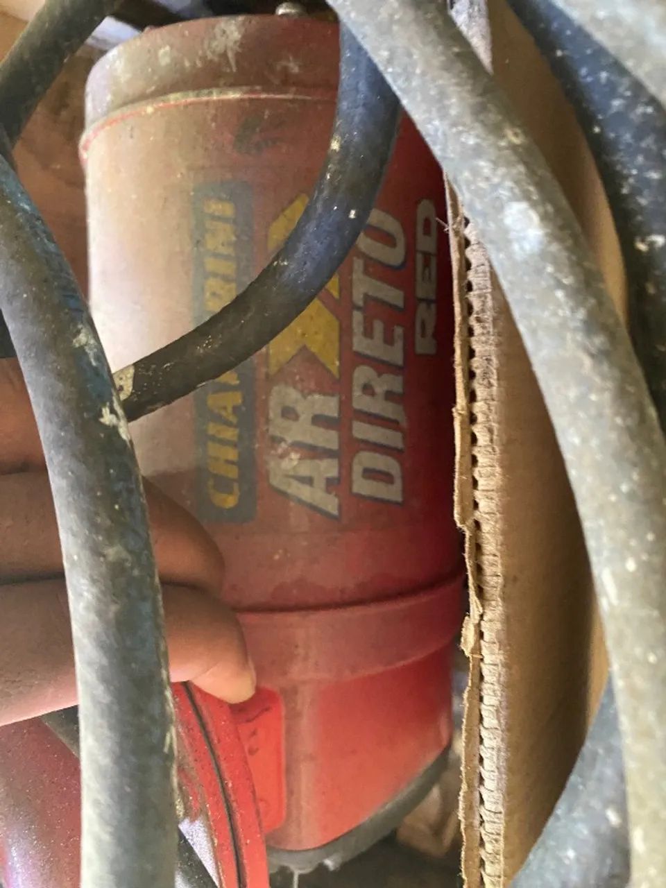 Mini compressor de pintura. Leia a descrição 