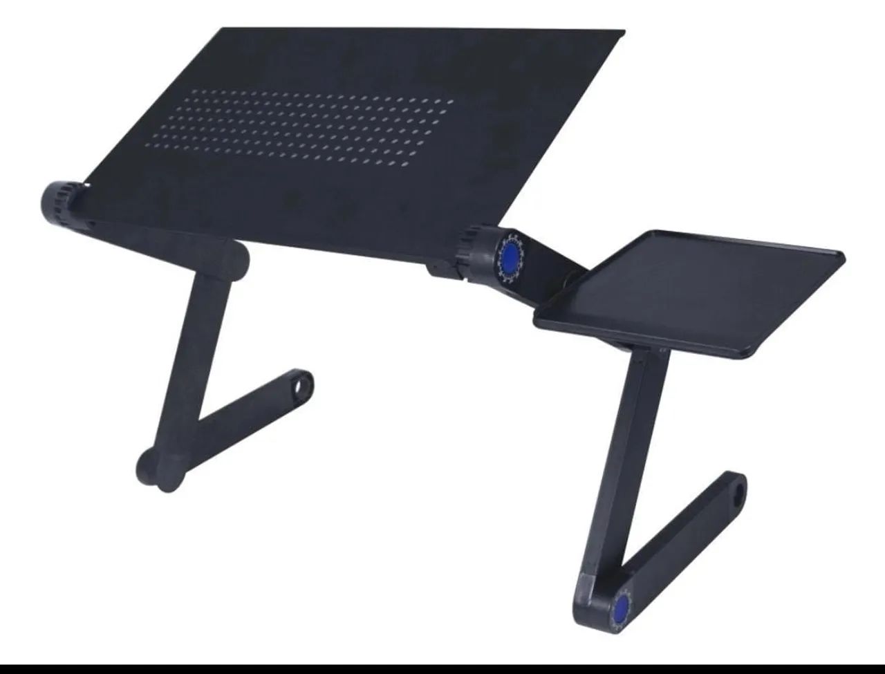Mesa para Notebook com Suporte para Mouse - Preto