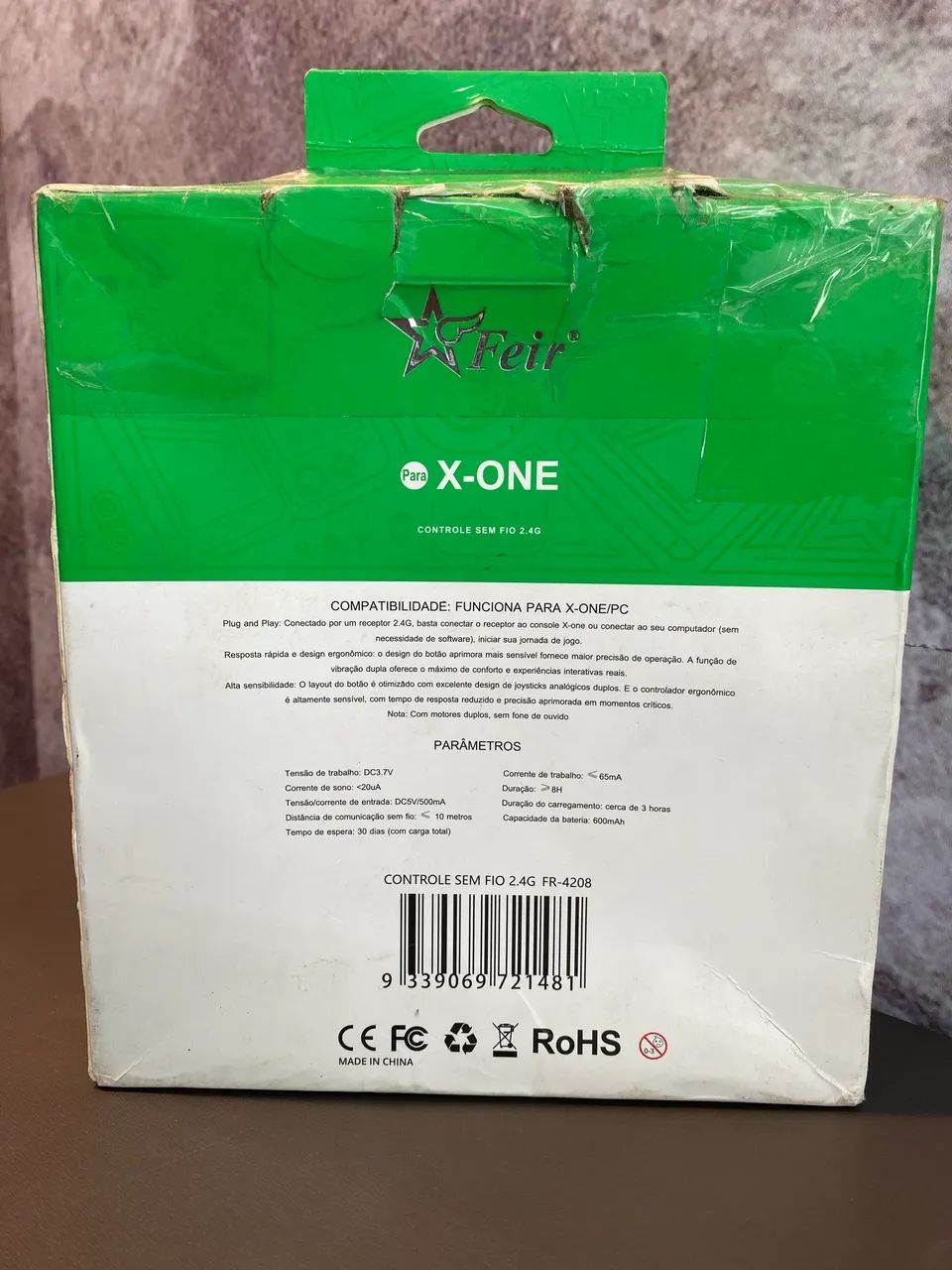 Controle sem fio Feir X-One 2.4 GHz - Foto 2